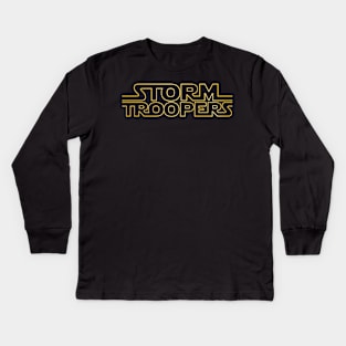 storm troopers 2 Kids Long Sleeve T-Shirt